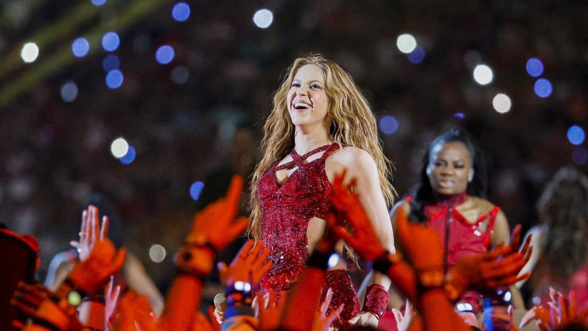 La cantante Shakira.