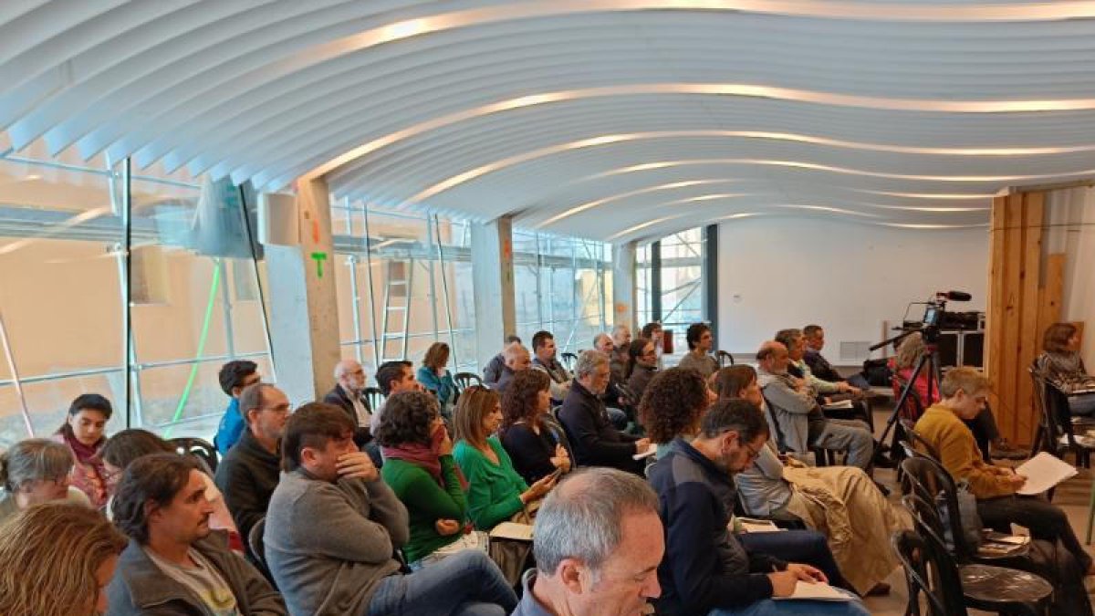 Alguns dels participants en el congrés que es va celebrar al Pont des de dijous fins ahir.