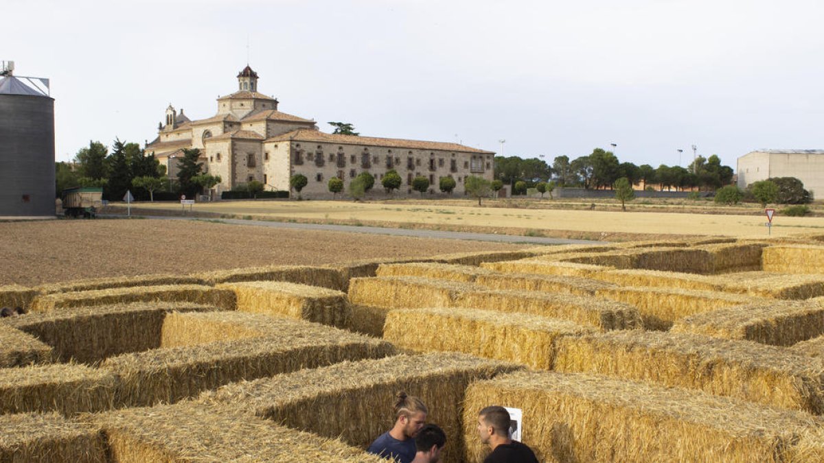El laberinto de paja de Sant Ramon abre hoy sus puertas de nuevo