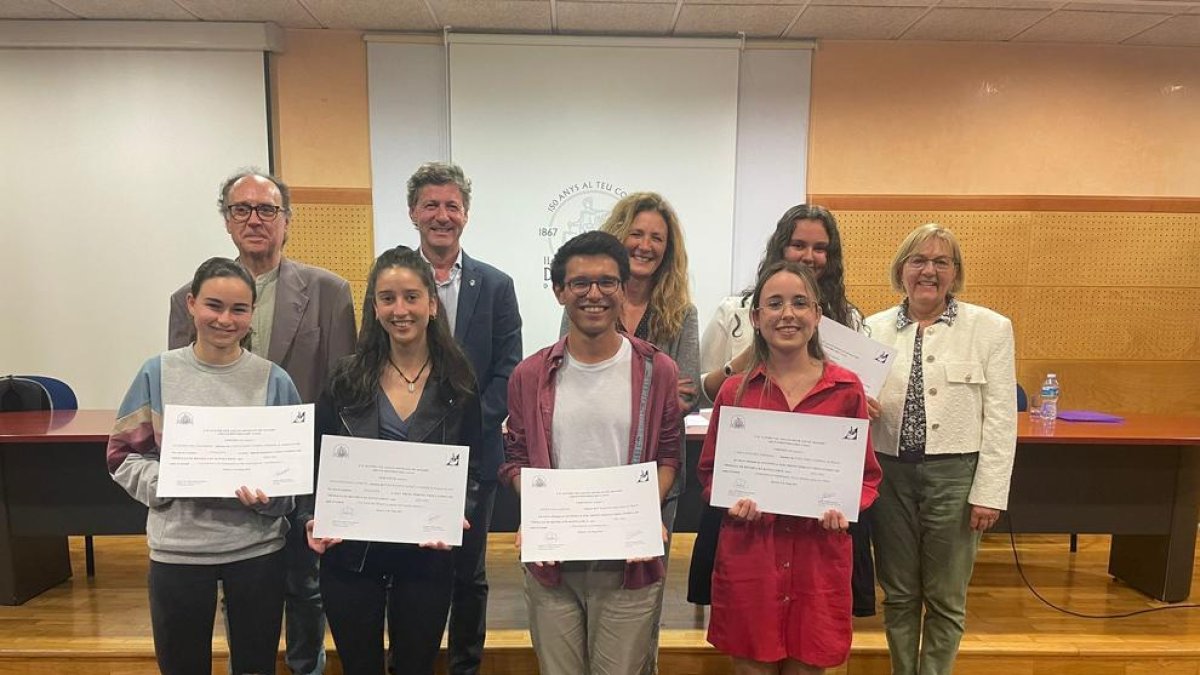 Premien el treball de recerca d'una alumna de l'Institut Guindàvols de Lleida