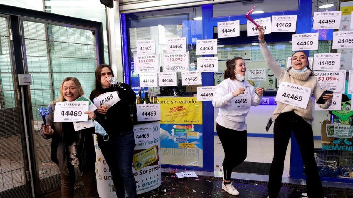 Imatge de la celebració a Barcelona del sorteig de Reis del 2022, que va passar de llarg a Lleida.