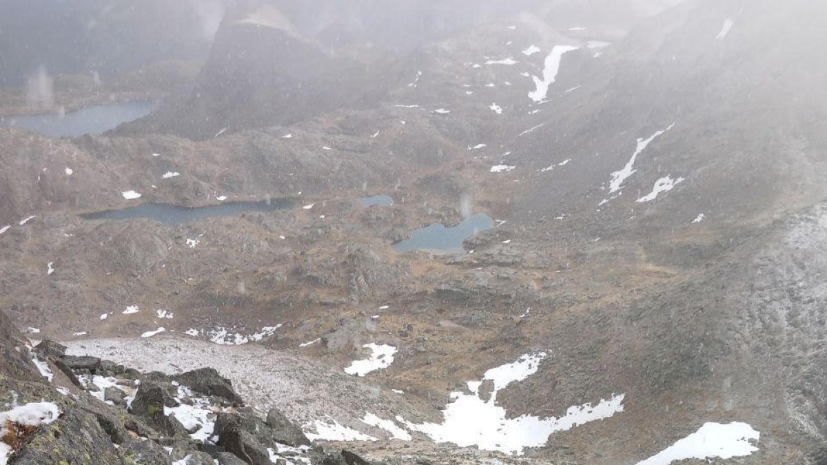 Rescat ahir a Aigüestortes.