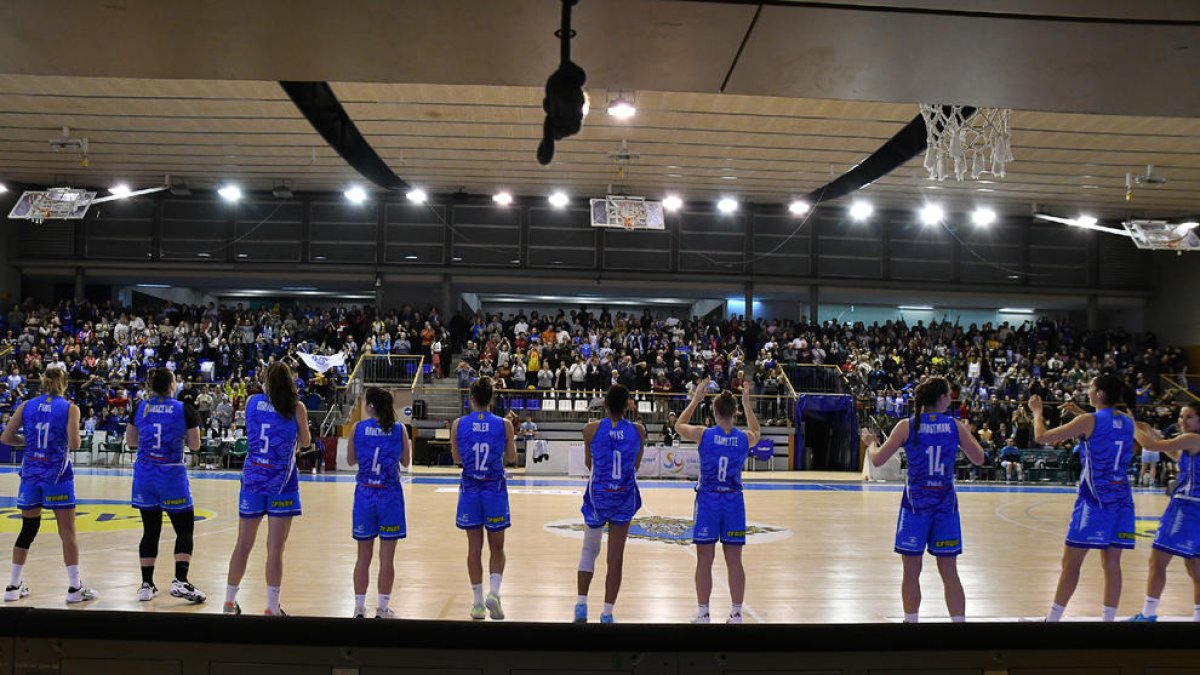 El quadre urgellenc espera comptar avui amb el suport del públic com l’altre dia davant de l’Avenida.