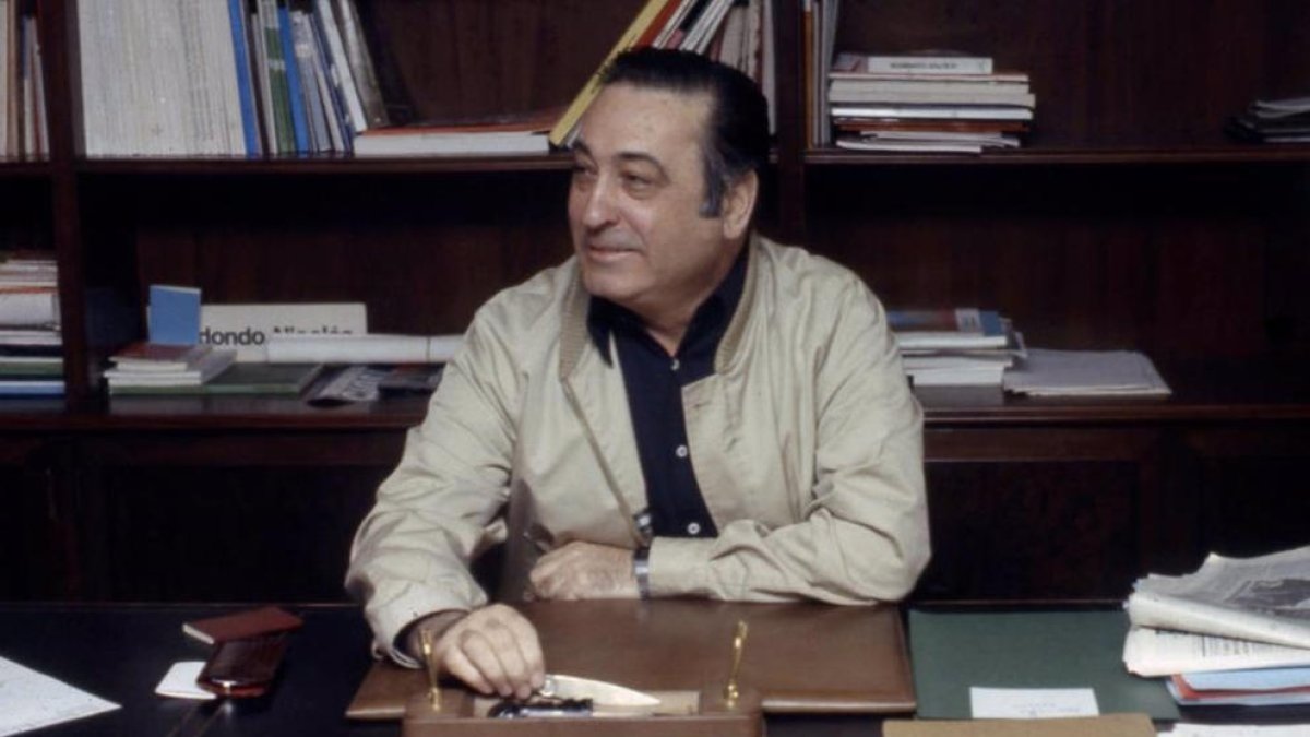 El que fuera secretario general de la UGT entre 1976 y 1994, Nicolás Redondo.