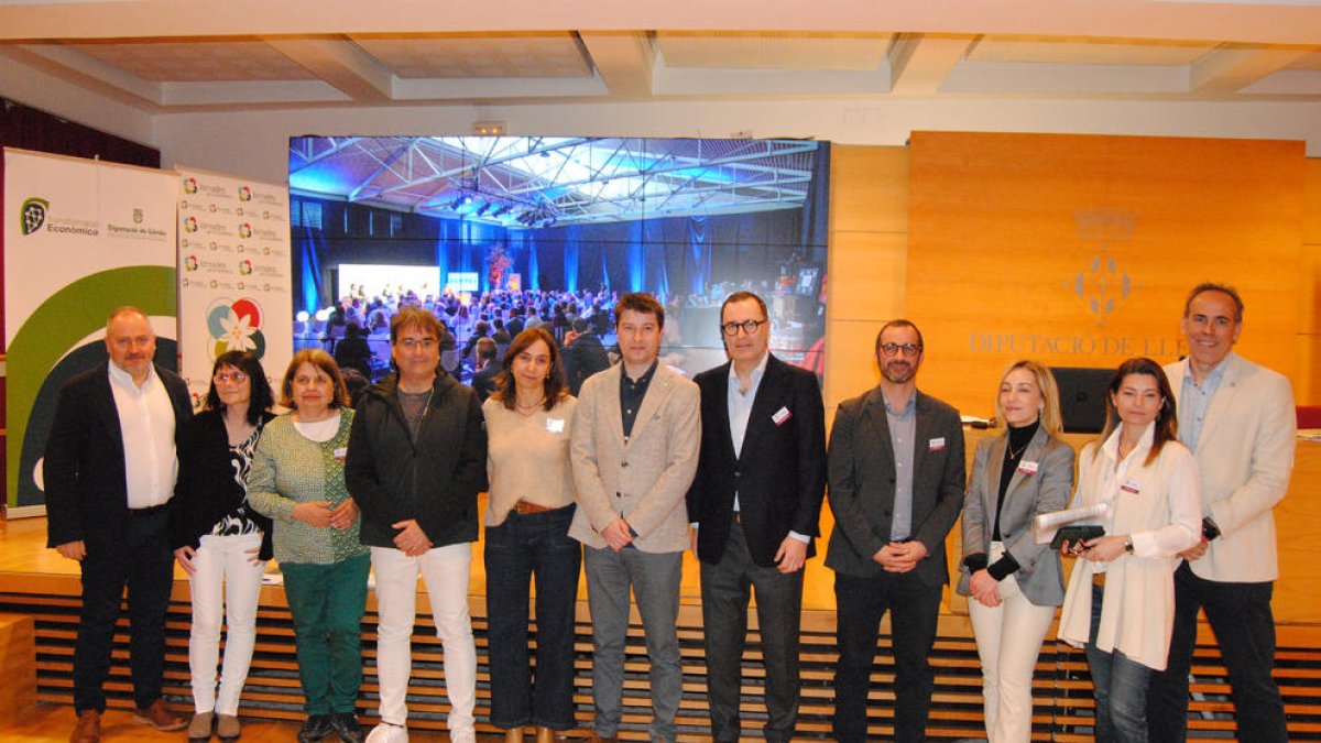 Presentación del decálogo de las Jornadas ayer en la Diputación.