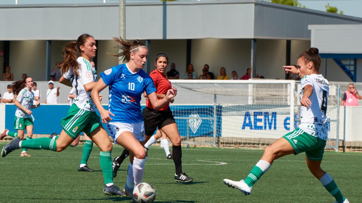 Rubén López es va estrenar amb victòria en el primer partit oficial com a tècnic de l’AEM.