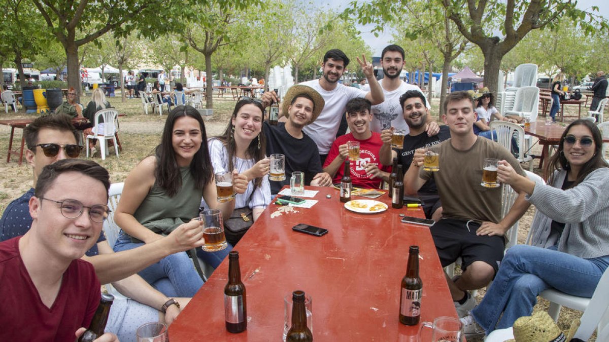 Fira de la Cervesa Artesana de Tàrrega pasada por agua