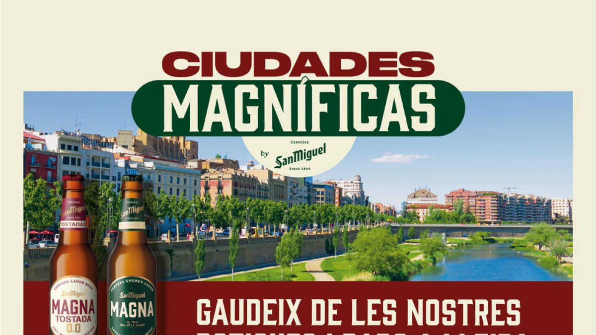 Ciudades Magníficas | Cervezas San Miguel presenta la VI Ruta de la Tapa i proposa redescobrir la gastronomia i el comerç local lleidatà