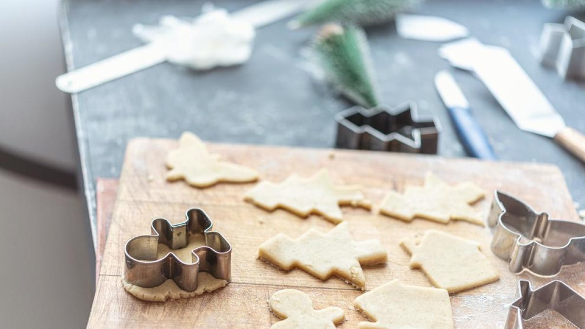 Galetes de Nadal en tres minuts de microones