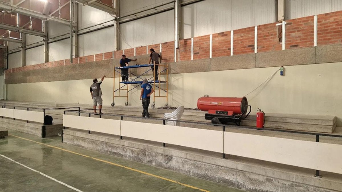 Les últimes rematades es van dur a terme a finals de juliol.