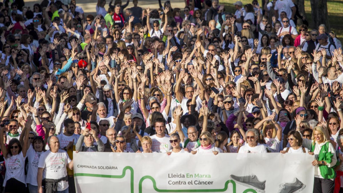 La caminada va sortir de la canalització.