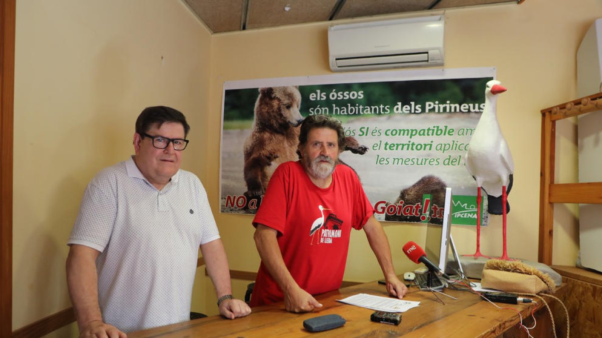 Joan Torné i Joan Vázquez van explicar ahir les al·legacions.