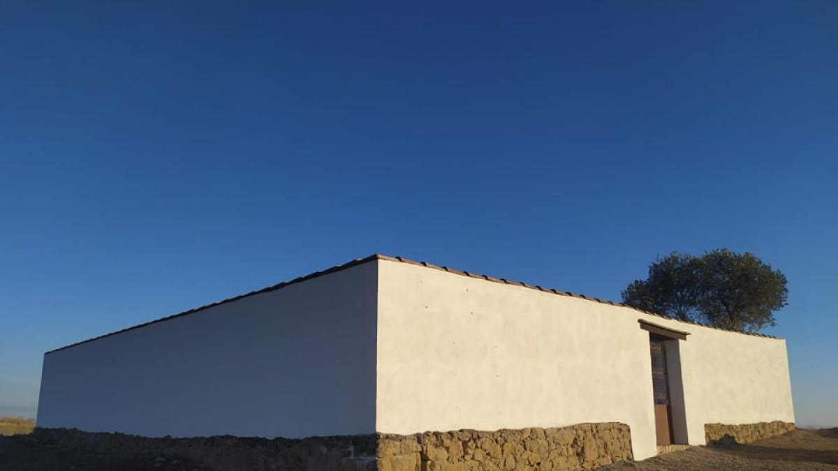 El camposanto del núcleo de El Pedrís, en Bellcaire d’Urgell.