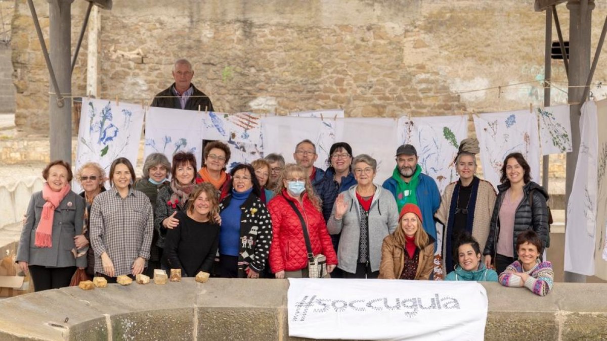 Agramunt acull el taller artístic 'Soc cugula' de Núria Costa