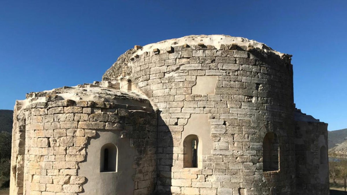 Imagen del monasterio tras ser restaurado.