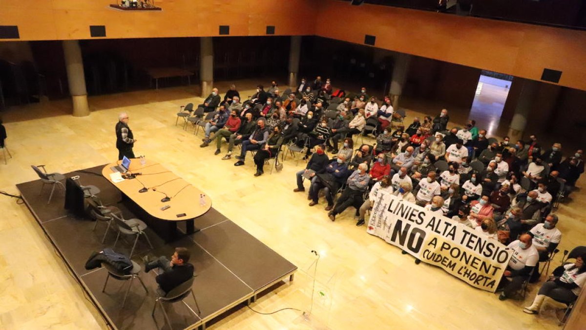 L’acte divulgatiu organitzat ahir per l’ajuntament d’Alcarràs.