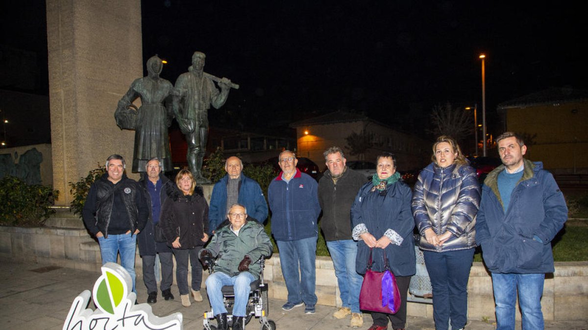 Bona part dels guanyadors de les diferents edicions dels Premis Horta de la Paeria.