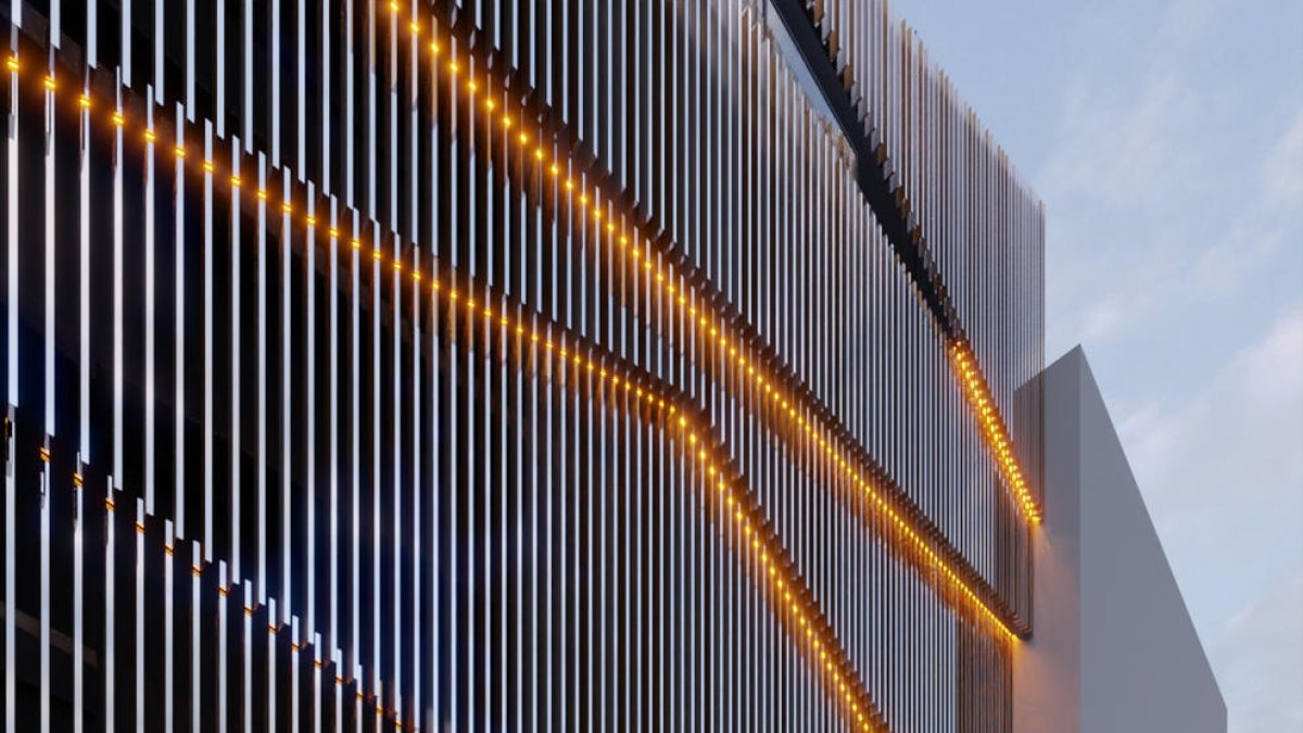 Les obres per ultimar l’interior del casino d’Andorra, que obrirà les portes el 4 de març.