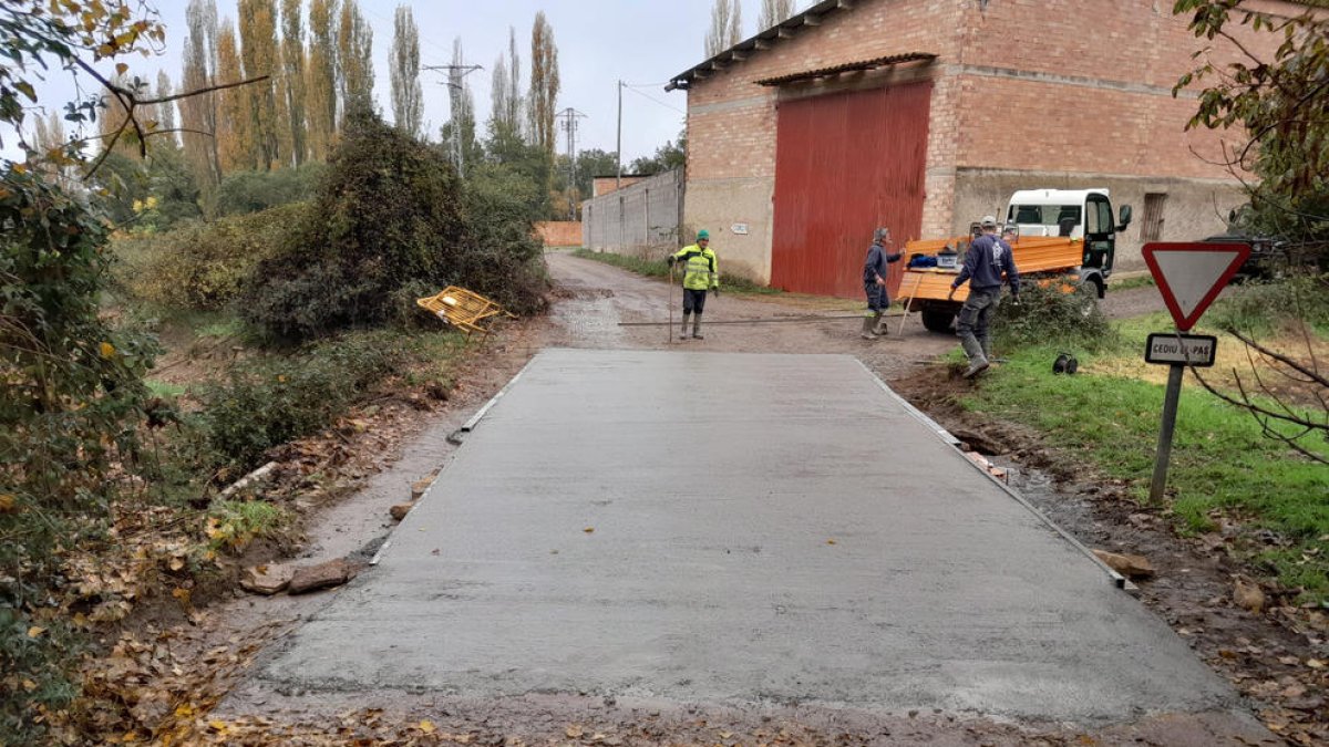La millora ha anat a càrrec de la brigada municipal.