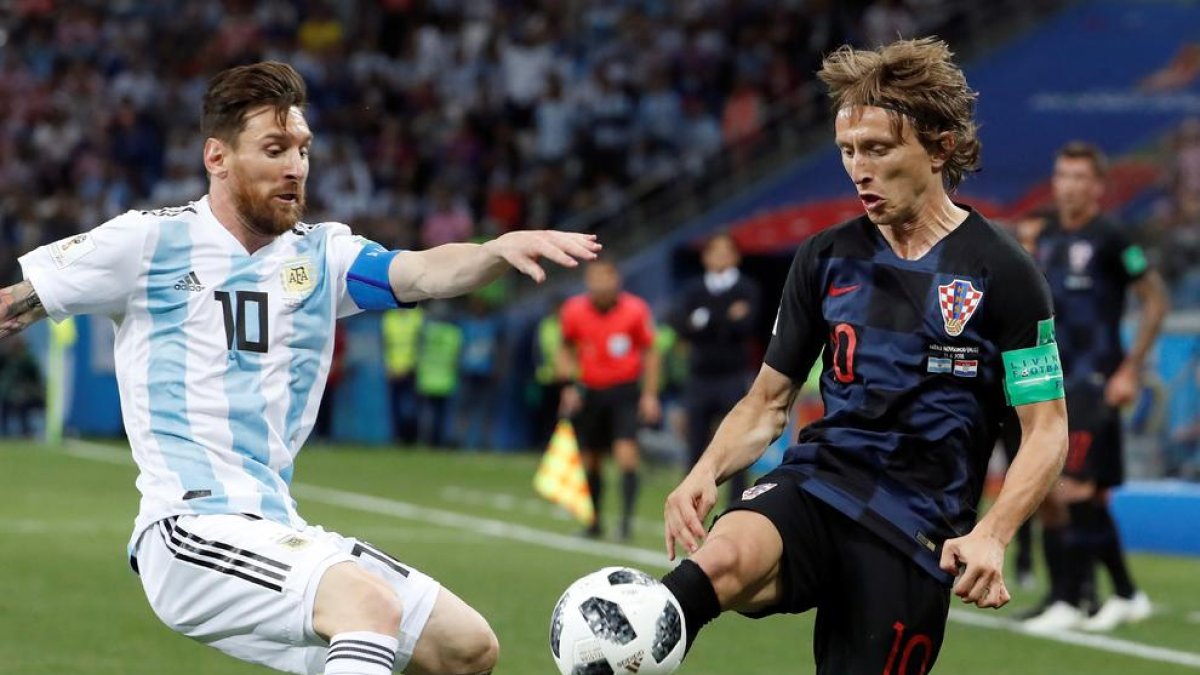 Argentina ante Croacia, por tercera vez en un Mundial