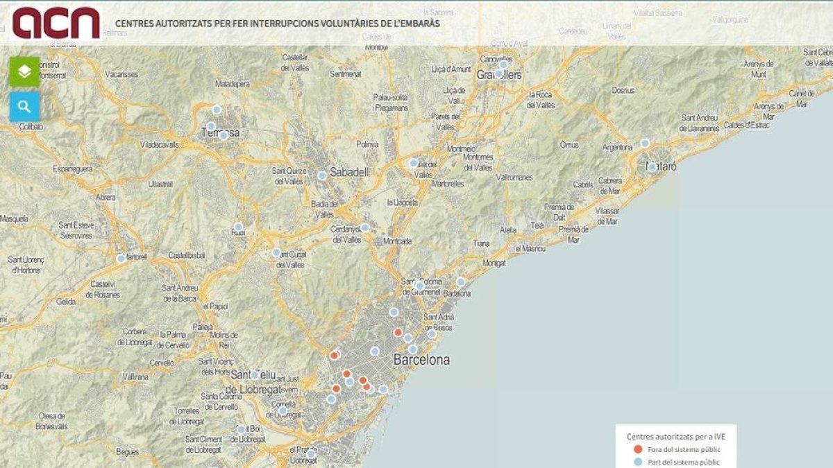 Quatre de cada deu avortaments voluntaris a Catalunya finançats públicament es deriven a clíniques privades