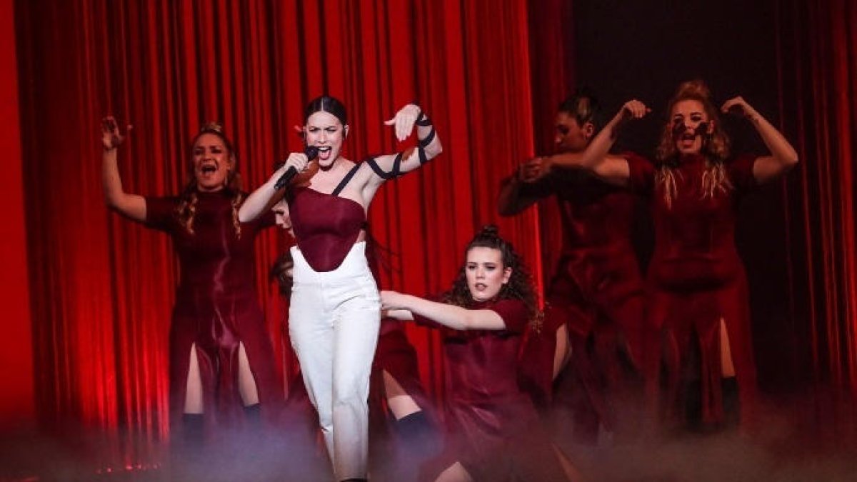 Paloma Blanca va interpretar la seua cançó ‘Eaea’.