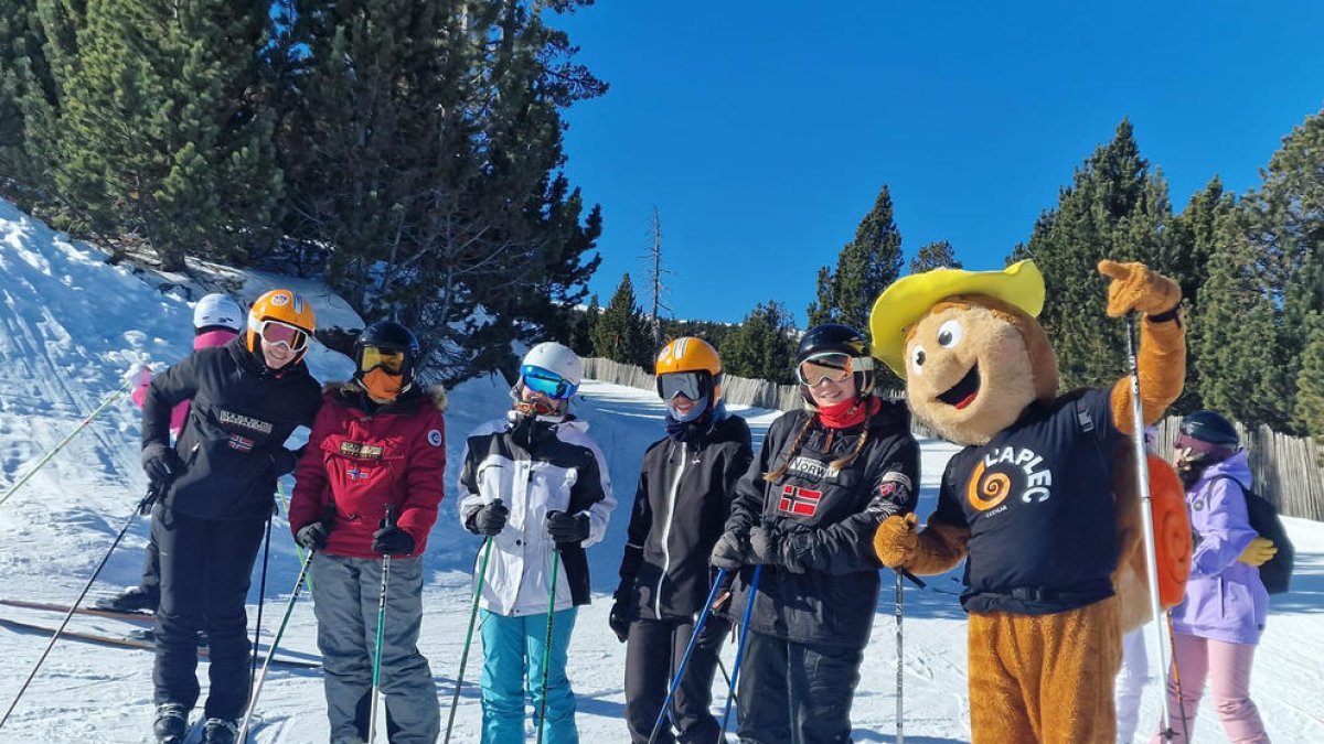 El CaraFlocs de la Fecoll lleva el sabor del Aplec a las pistas de Port Ainé