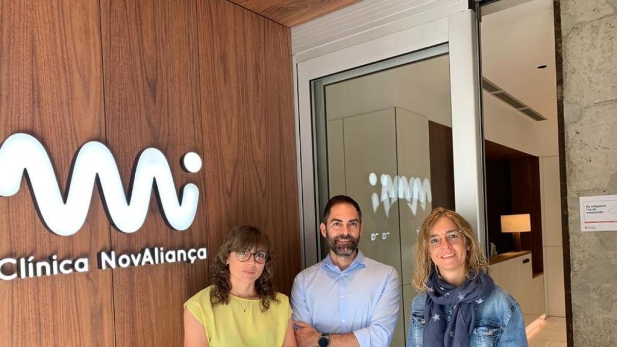 Representants de Mi NovAliança, Mi Fundació Alex i Down Lleida.