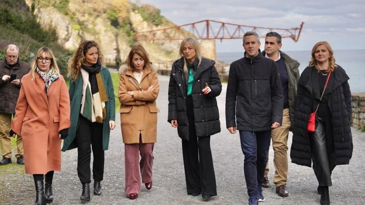 Sánchez va visitar ahir el municipi càntabre de Castro Urdiales.