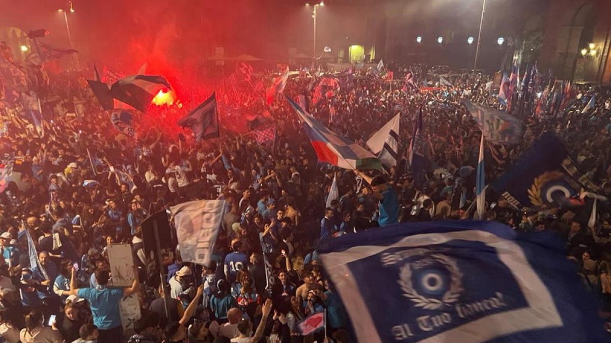La celebració del 'Scudetto' se salda amb un mort i més de 200 ferits