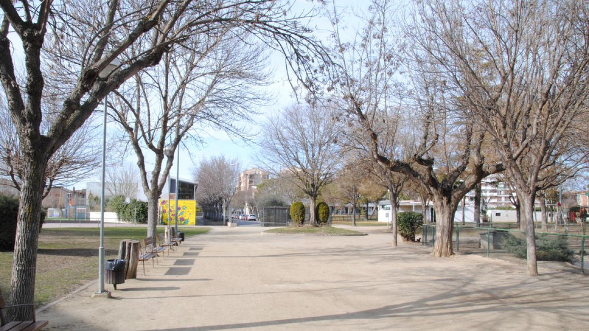 El parque municipal de Mollerussa.