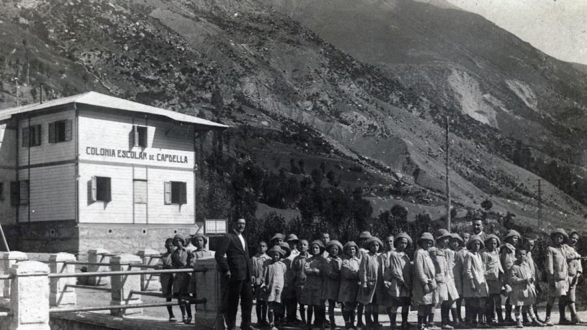 En Capdella (Pallars Jussà) se instauró una de estas colonias.