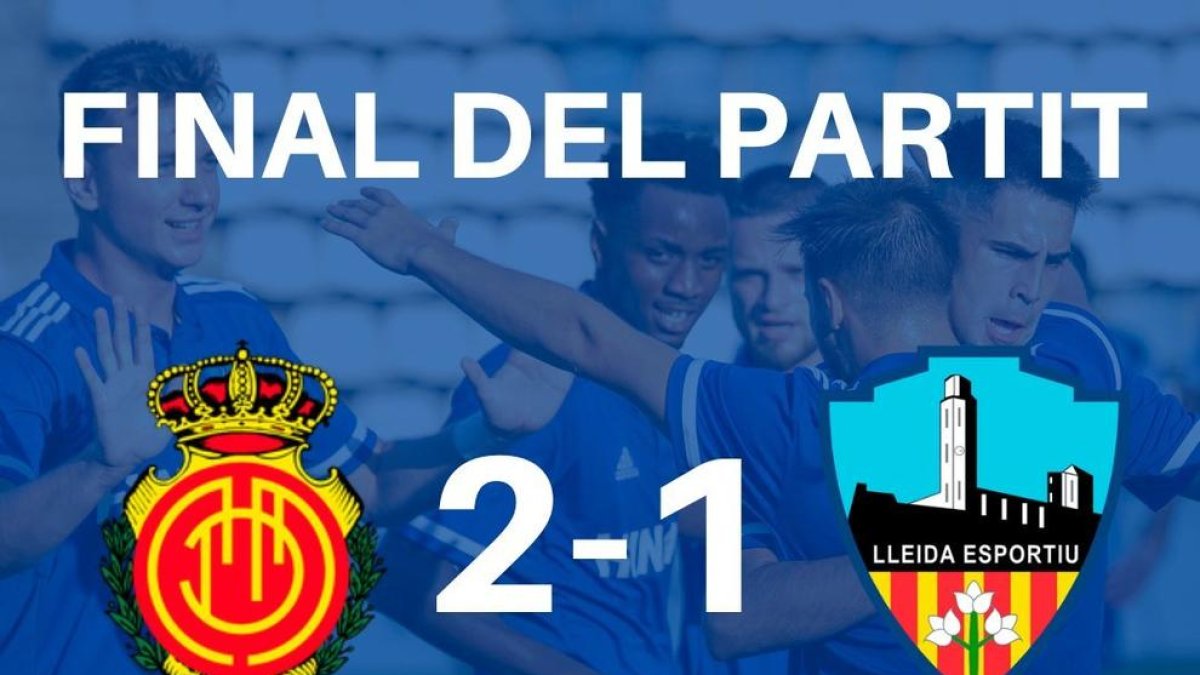Escolta la retransmisió del Mallorca B 2 - Lleida Esportiu 0 i del Cacereño 1 - AEM 1