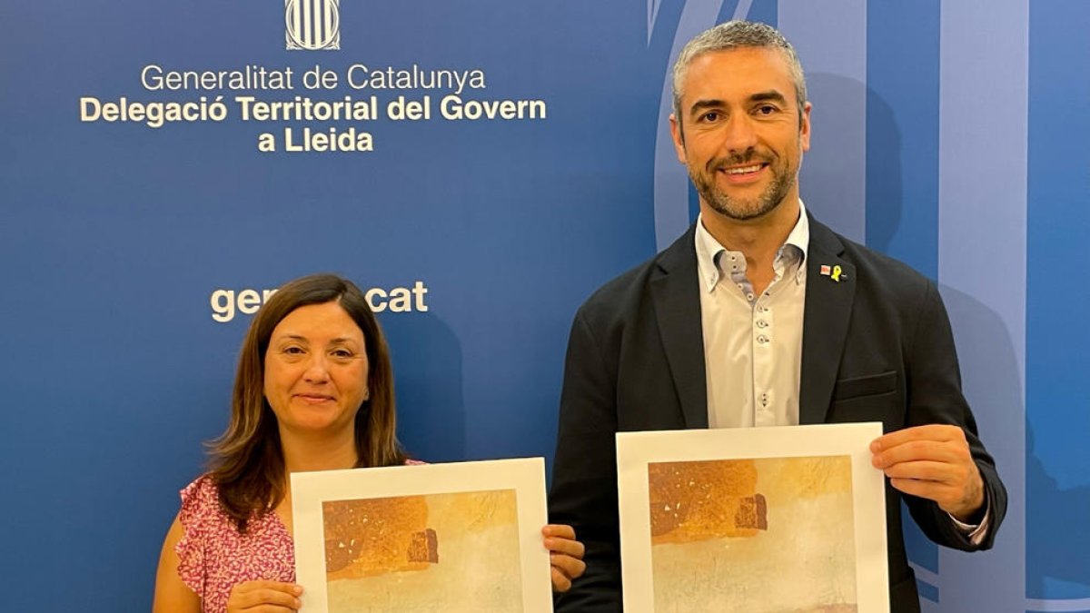 Ahir es va presentar la litografia de Jordi Bresolí.