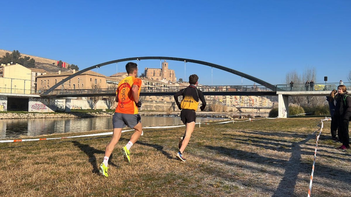 La zona de la canalización acogió todas las carreras.