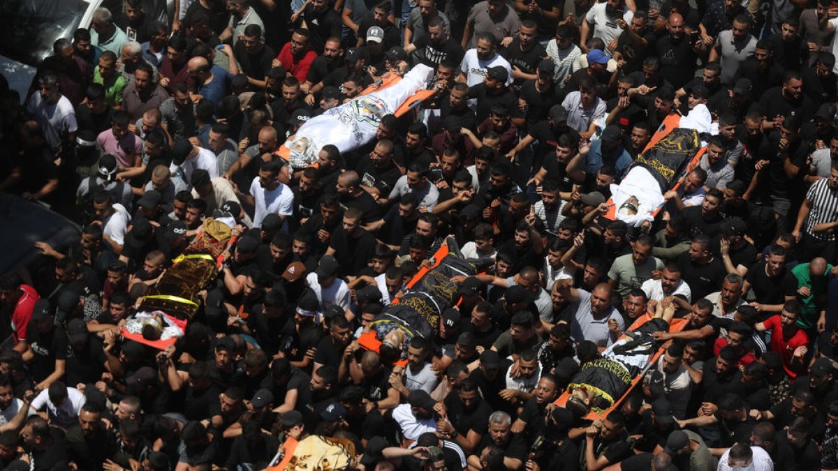 Israel conclou l'operació militar al camp palestí de Jenín