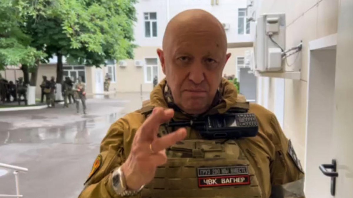 El líder del Grupo Wagner, Yevgeni Prigozhin.