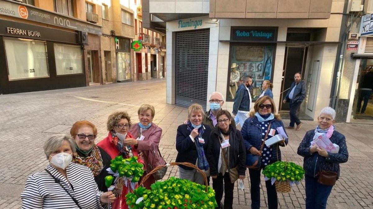 Imatge d’arxiu de l’última edició de la recaptació solidària d’Oncolliga Lleida.