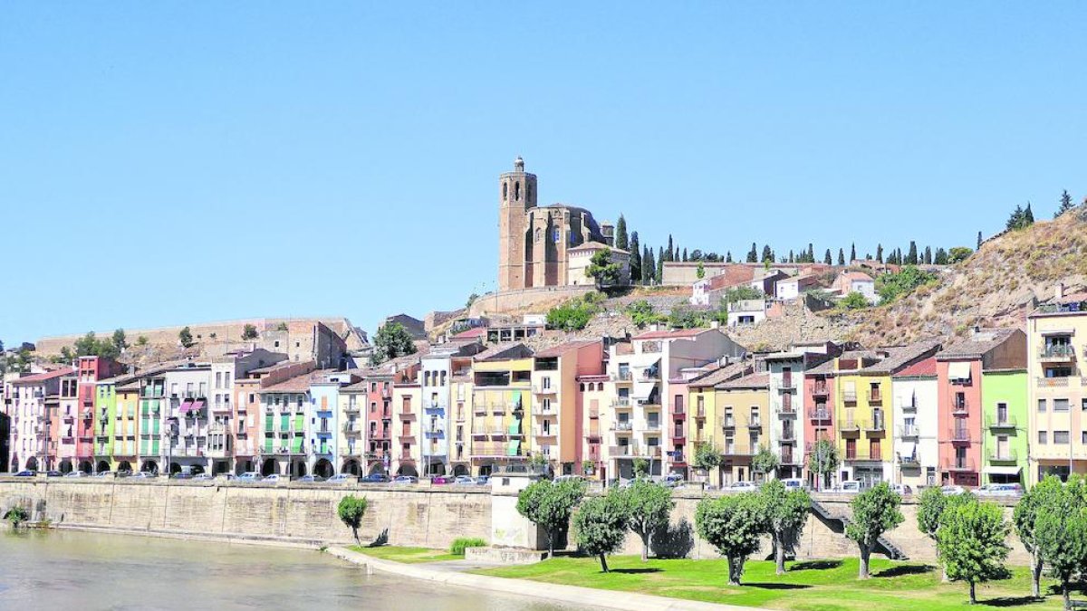 Imagen de archivo de una vista de Balaguer.