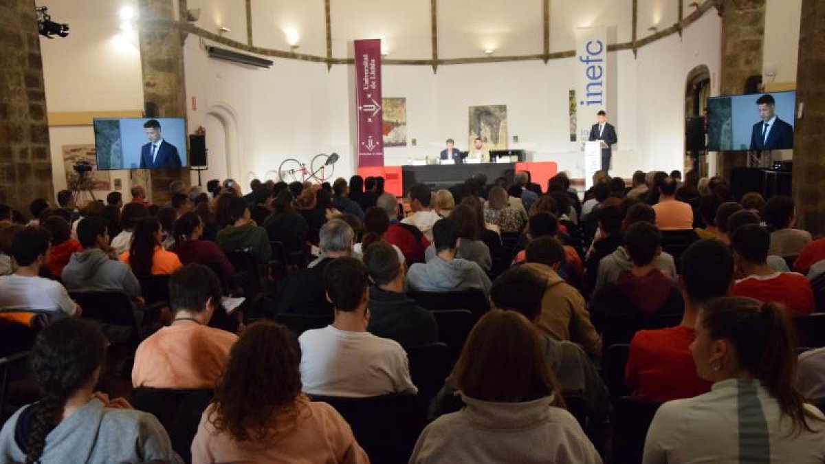 La inauguración del curso académico de Inefc Pirineus el día 4.