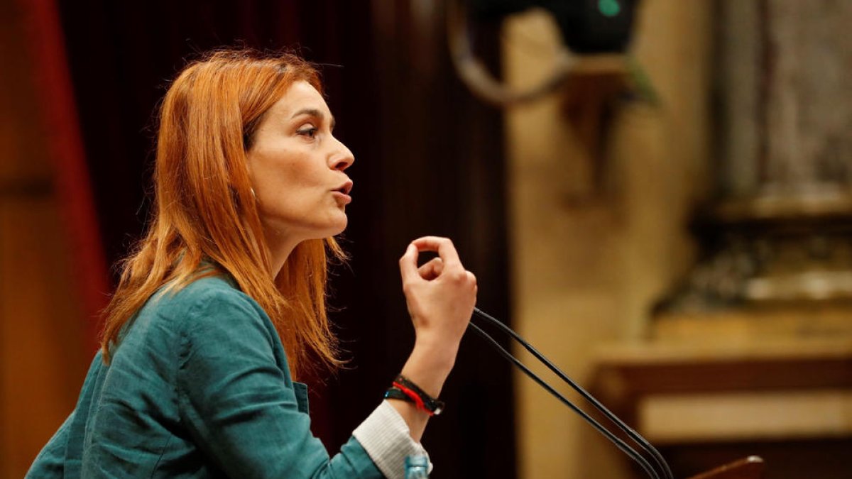 La líder dels comuns, Jéssica Albiach, també negocia amb ERC.