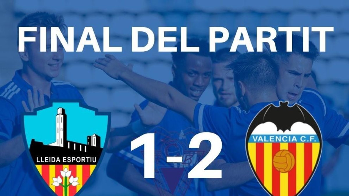 Escolta la retransmissió del Lleida 1 - Valencia Mestalla 2 i de l'Athletic Club B 1 - AEM 0