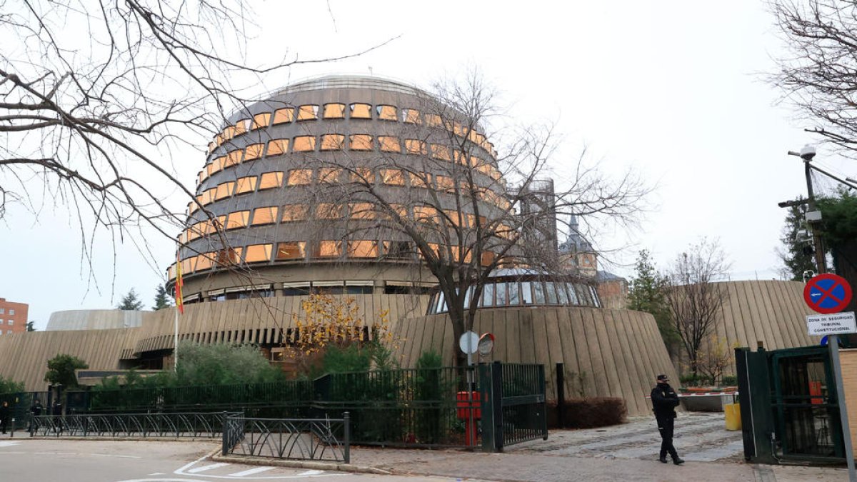 Imatge de la seu del Tribunal Constitucional.