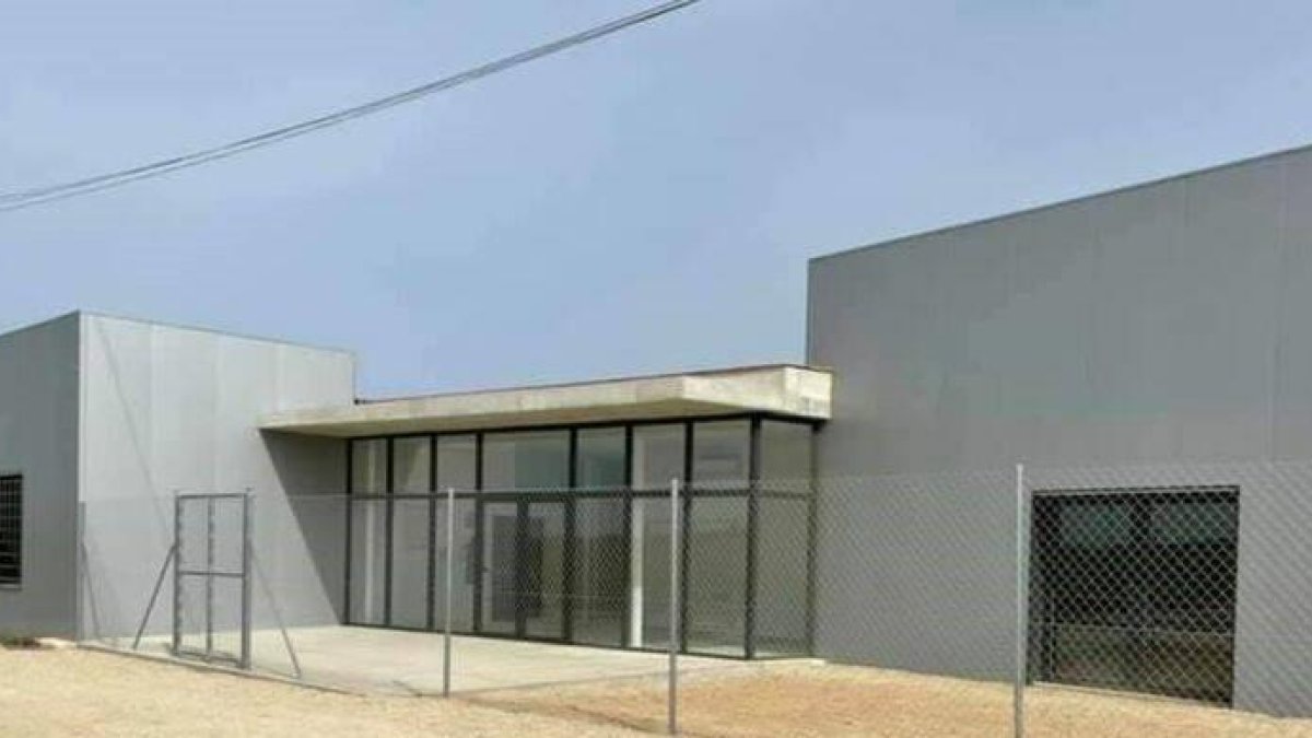 Les instal·lacions de l’antic escorxador d’Almacelles.