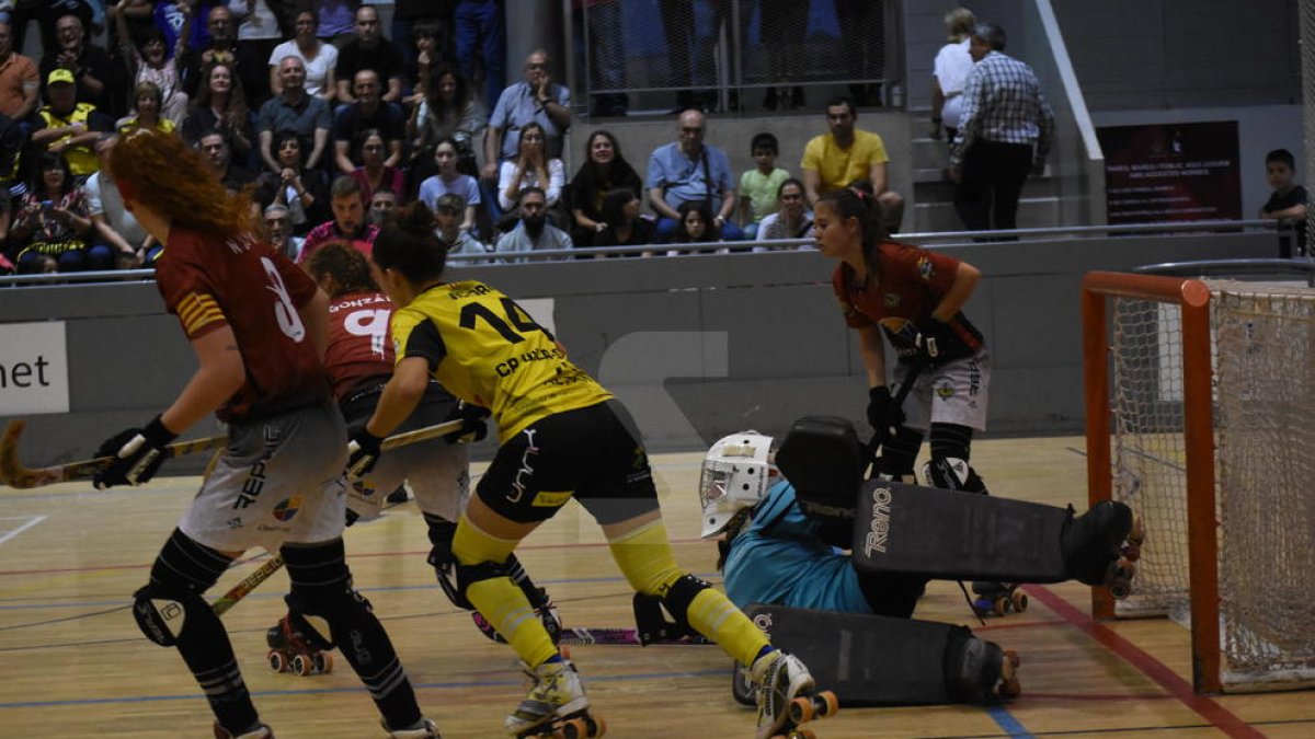 Tablas en el primer derbi leridano en la OK Liga entre Alpicat y Vila-sana (2-2)