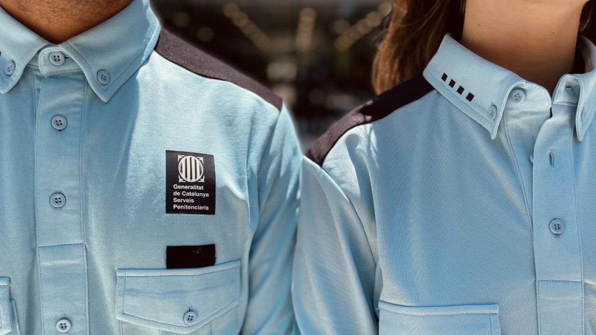 Los nuevos uniformes del personal de prisiones de Catalunya.