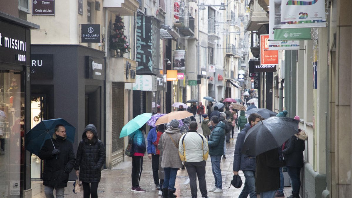 Vista de l’Eix diumenge passat, que va ser festiu d’obertura.
