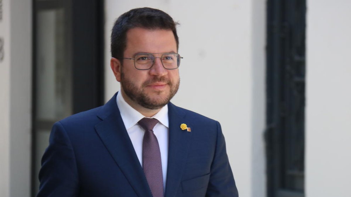 Pere Aragonès.