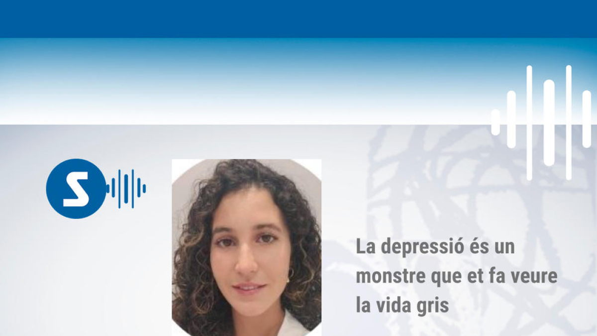 La depressió és un monstre que et fa veure la vida gris.