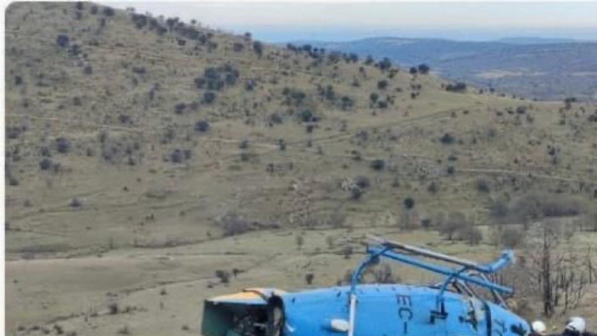 S'estavella un helicòpter de la DGT i el pilot dona positiu en drogues